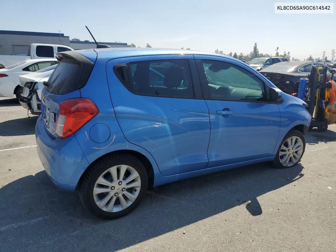 2016 Chevrolet Spark 1Lt VIN: KL8CD6SA9GC614542 Lot: 72181544