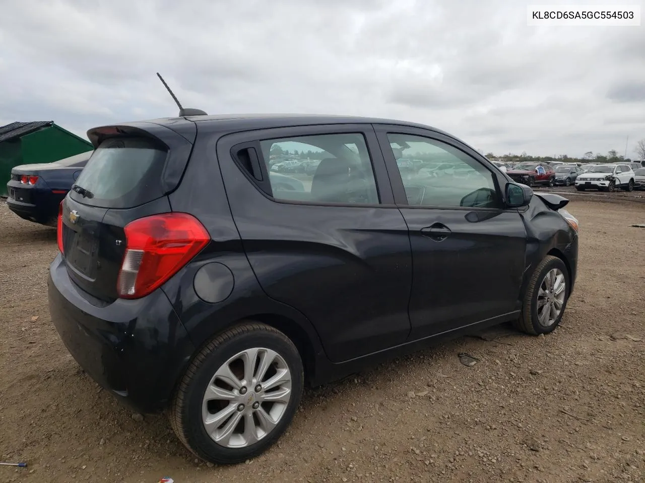 2016 Chevrolet Spark 1Lt VIN: KL8CD6SA5GC554503 Lot: 73430784