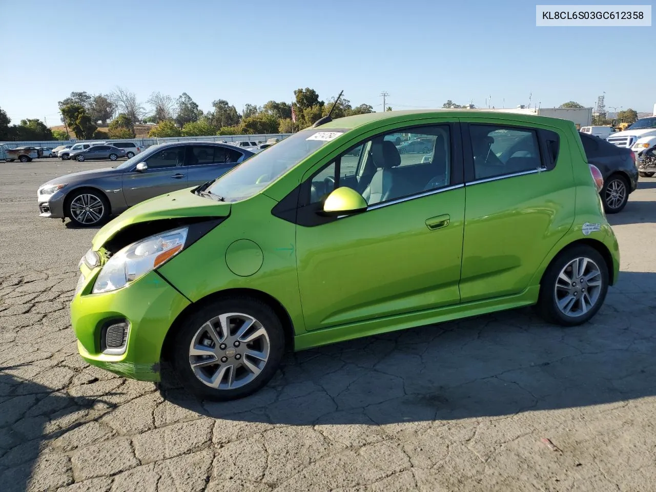 2016 Chevrolet Spark Ev 2Lt VIN: KL8CL6S03GC612358 Lot: 74314764