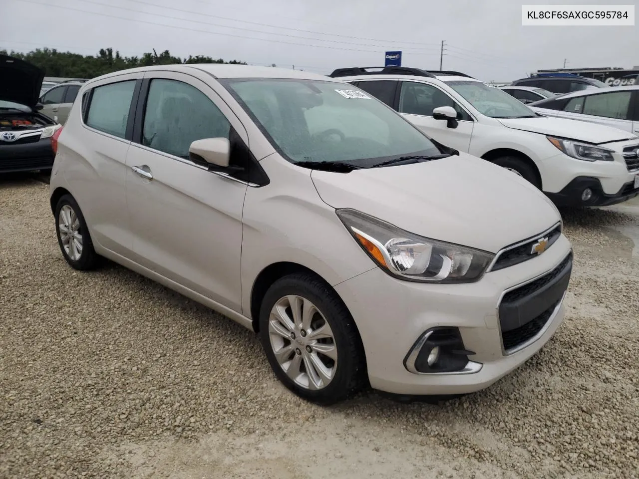 KL8CF6SAXGC595784 2016 Chevrolet Spark 2Lt