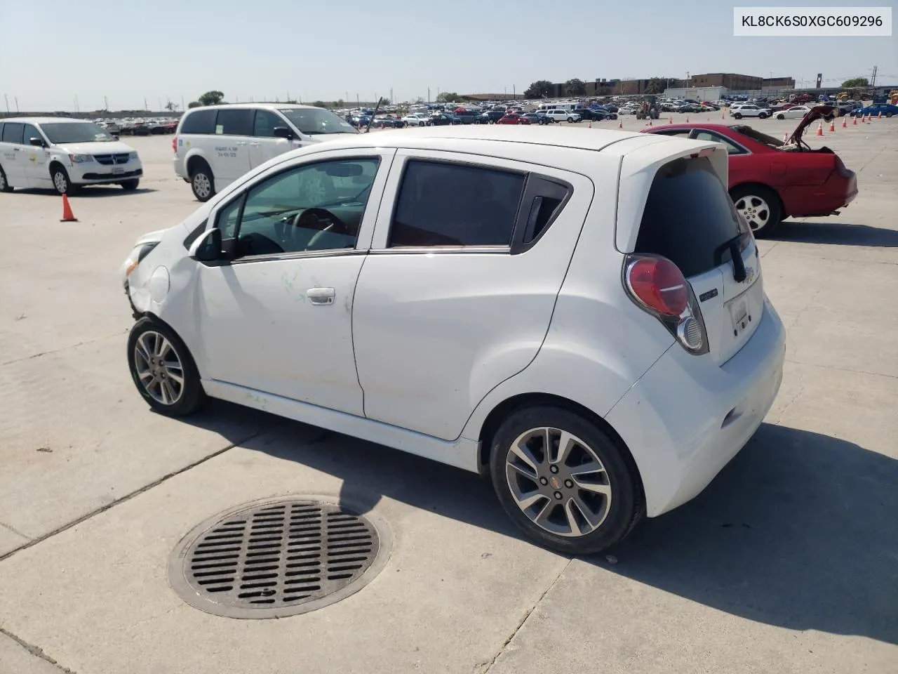 2016 Chevrolet Spark Ev 1Lt VIN: KL8CK6S0XGC609296 Lot: 74912014