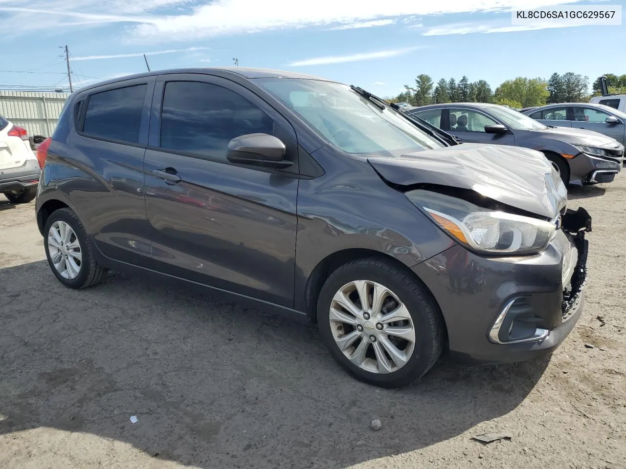 2016 Chevrolet Spark 1Lt VIN: KL8CD6SA1GC629567 Lot: 75001024