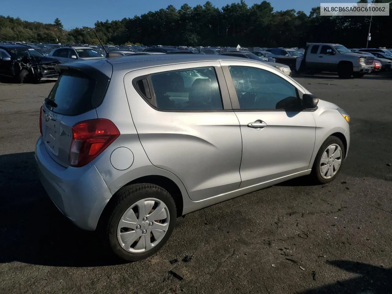 2016 Chevrolet Spark Ls VIN: KL8CB6SA0GC610062 Lot: 75533054