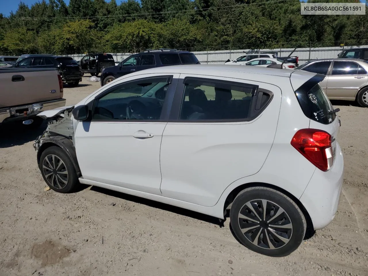 2016 Chevrolet Spark Ls VIN: KL8CB6SA0GC561591 Lot: 75565884