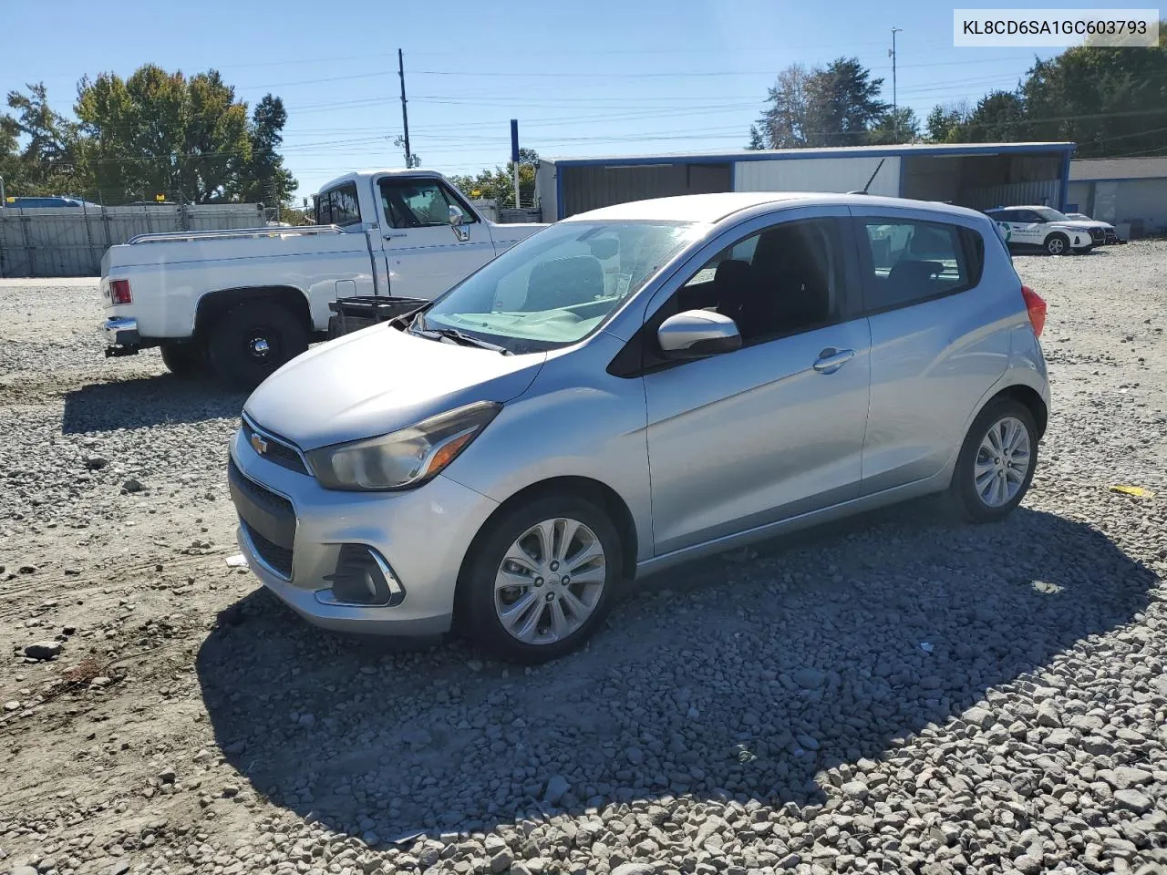 KL8CD6SA1GC603793 2016 Chevrolet Spark 1Lt