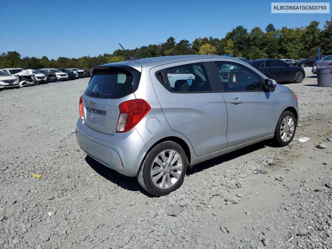 2016 Chevrolet Spark 1Lt VIN: KL8CD6SA1GC603793 Lot: 75837584