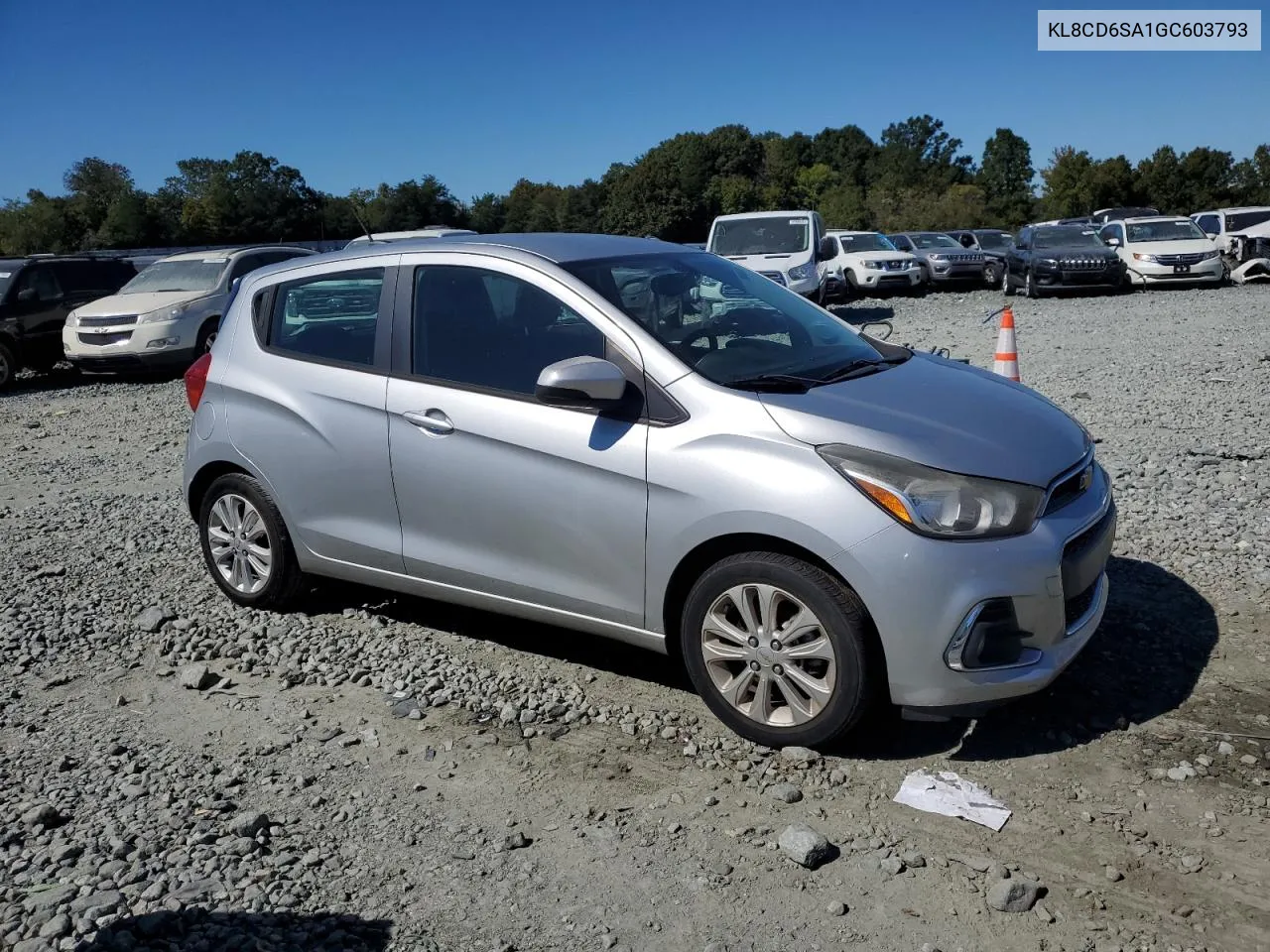 KL8CD6SA1GC603793 2016 Chevrolet Spark 1Lt