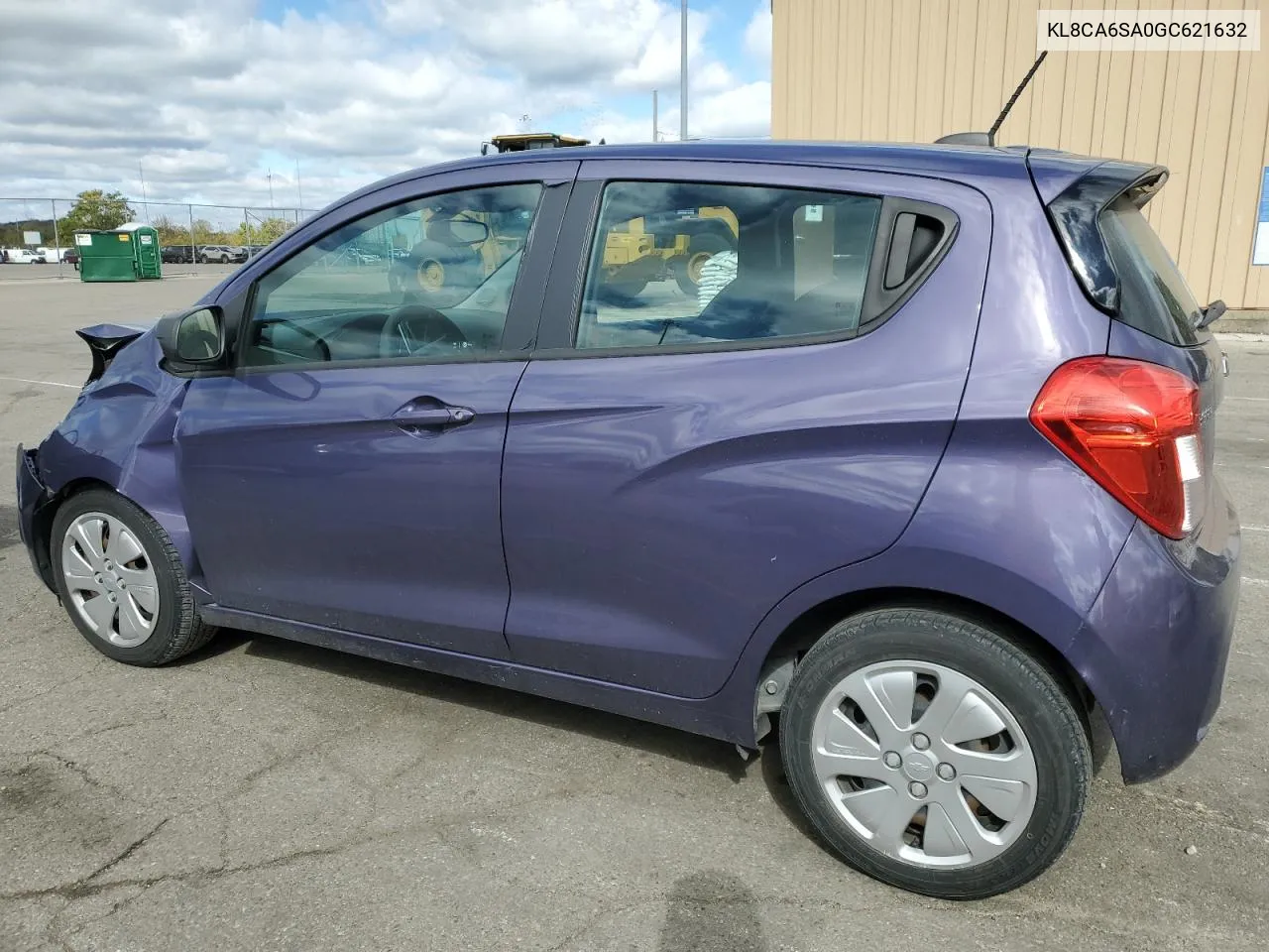 2016 Chevrolet Spark Ls VIN: KL8CA6SA0GC621632 Lot: 76036314