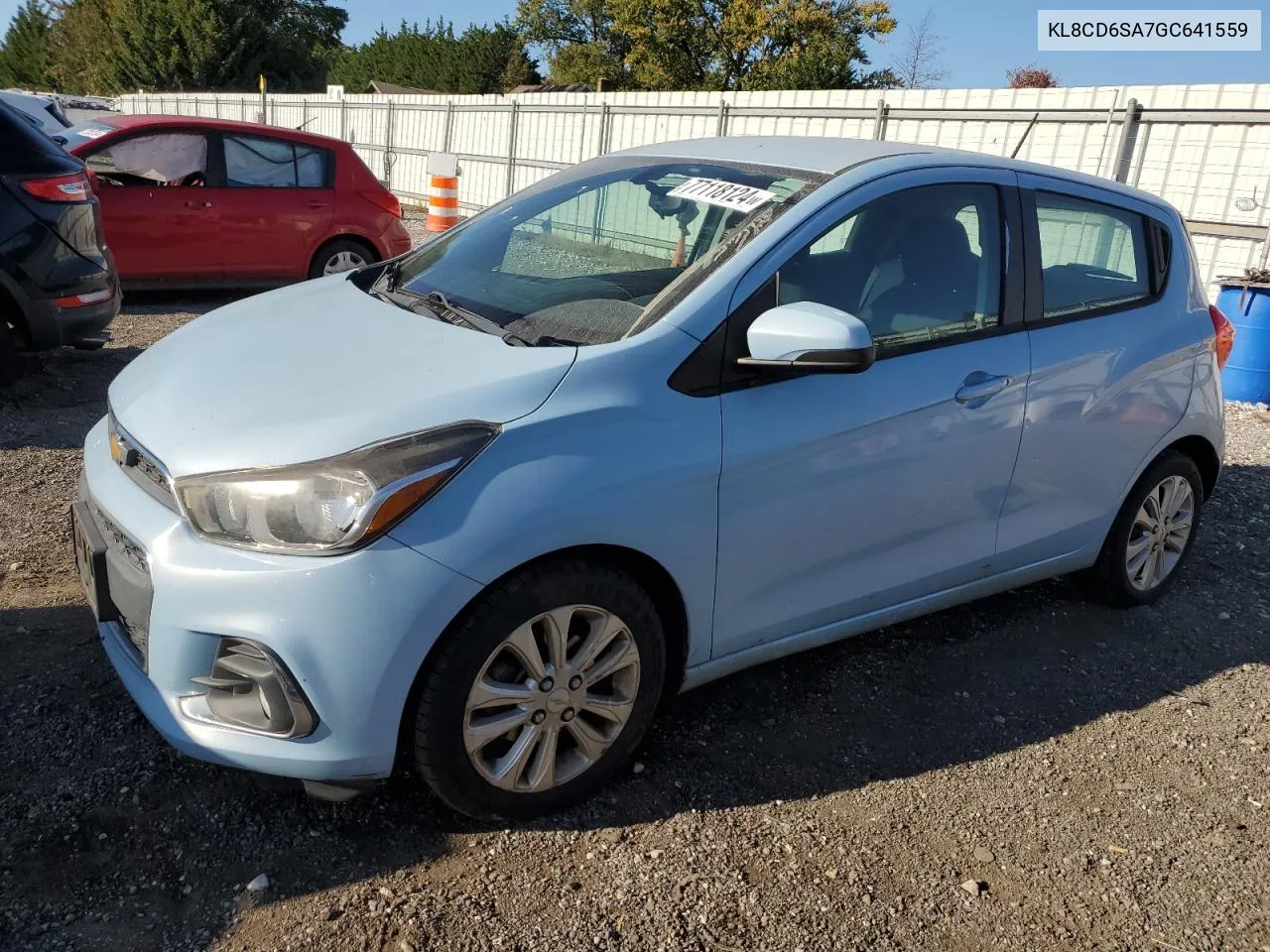 2016 Chevrolet Spark 1Lt VIN: KL8CD6SA7GC641559 Lot: 77118124