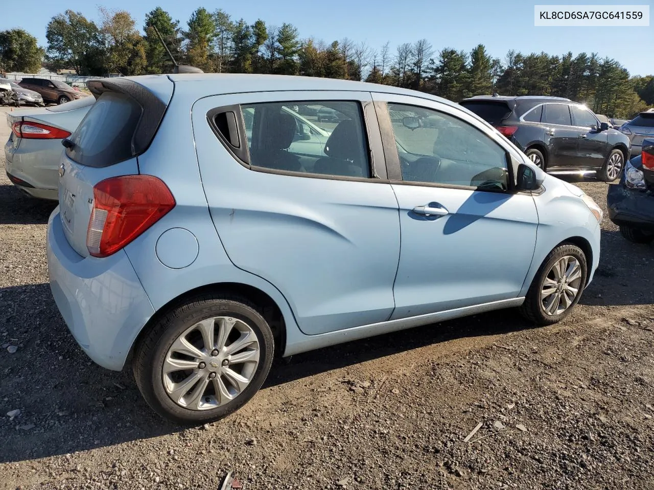 2016 Chevrolet Spark 1Lt VIN: KL8CD6SA7GC641559 Lot: 77118124