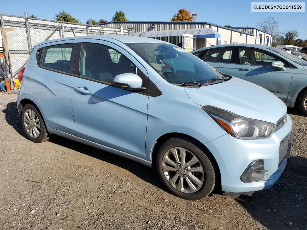 2016 Chevrolet Spark 1Lt VIN: KL8CD6SA7GC641559 Lot: 77118124