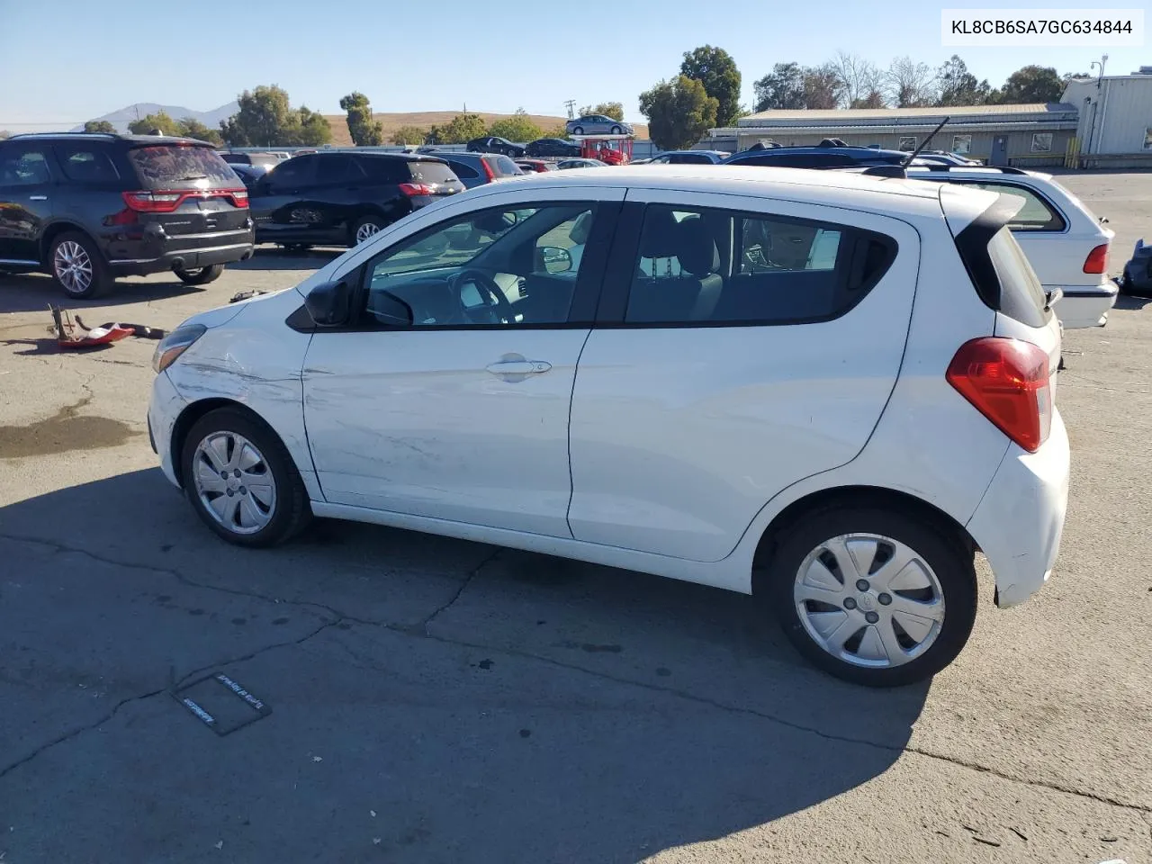 2016 Chevrolet Spark Ls VIN: KL8CB6SA7GC634844 Lot: 77486944