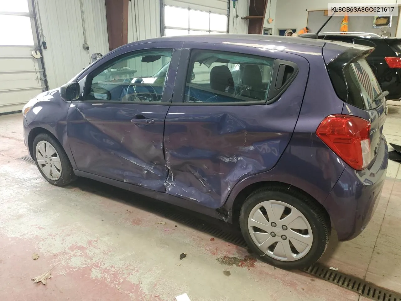 KL8CB6SA8GC621617 2016 Chevrolet Spark Ls