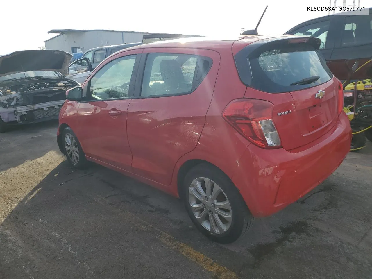 2016 Chevrolet Spark 1Lt VIN: KL8CD6SA1GC579771 Lot: 78427424