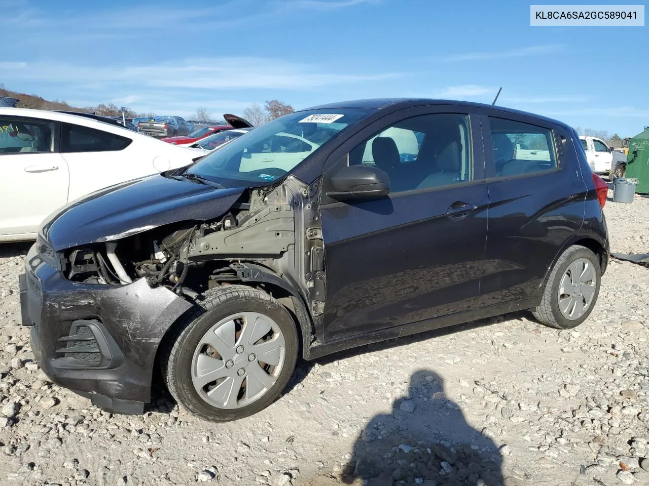 2016 Chevrolet Spark Ls VIN: KL8CA6SA2GC589041 Lot: 79241444