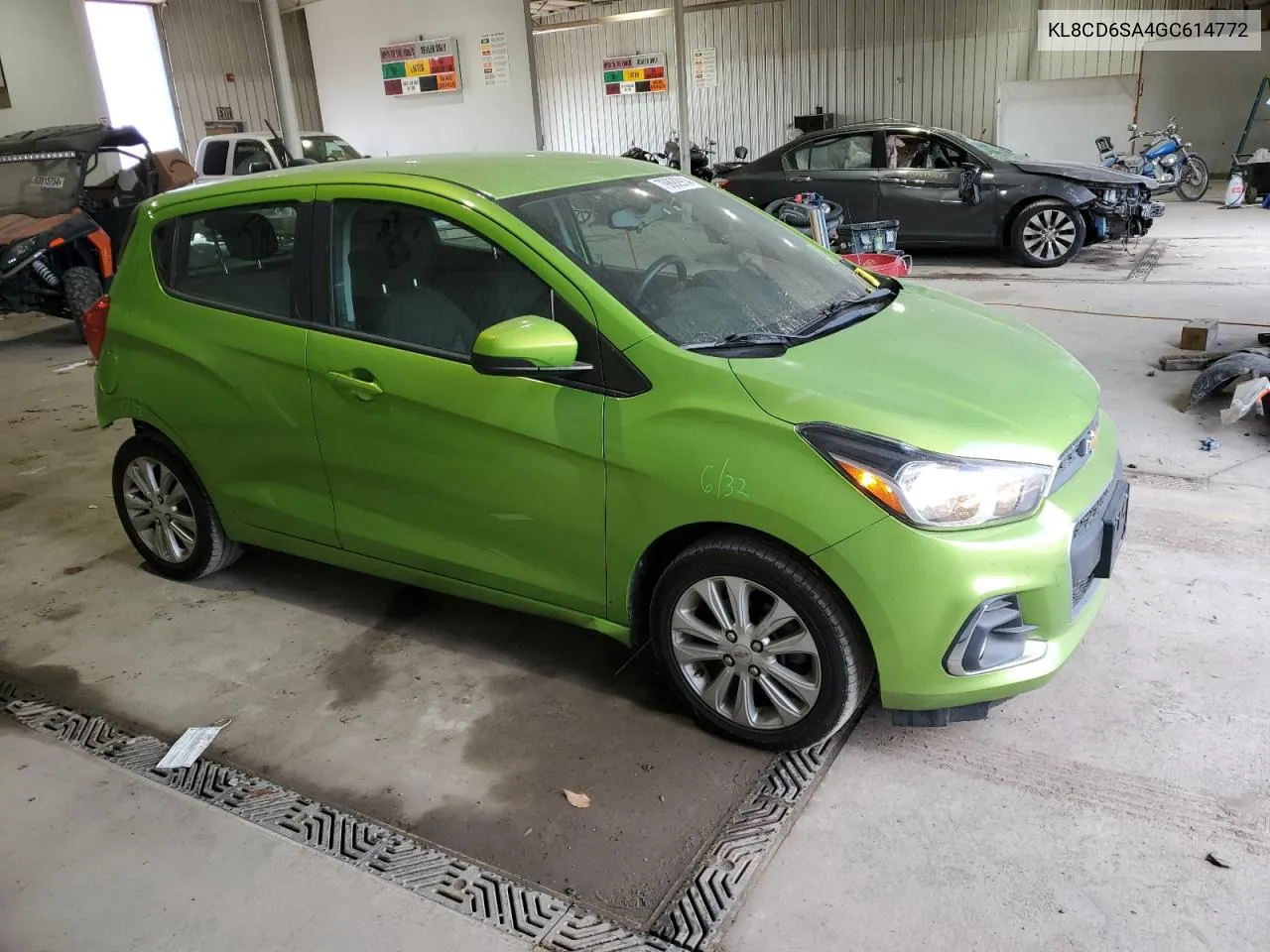 2016 Chevrolet Spark 1Lt VIN: KL8CD6SA4GC614772 Lot: 79892914