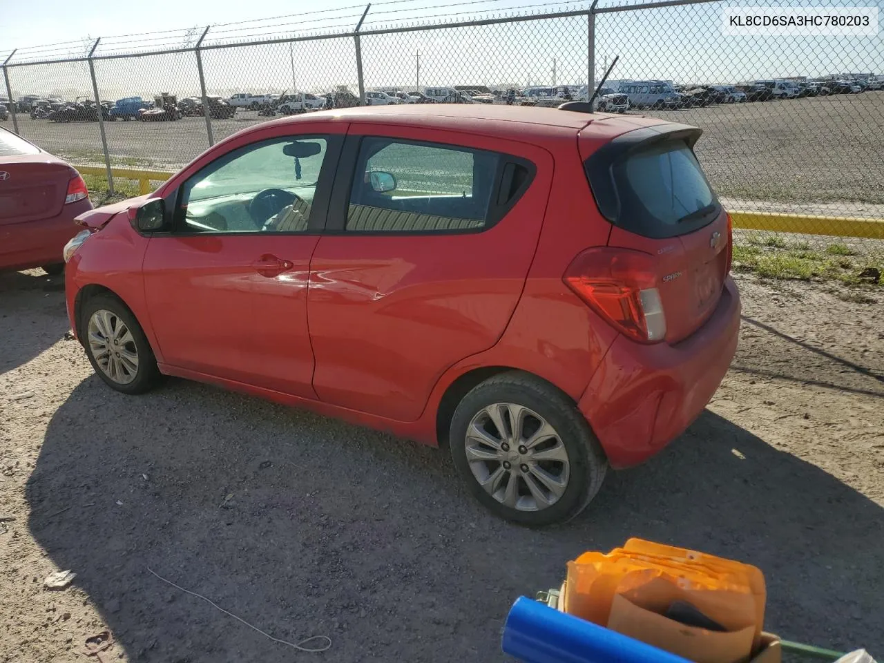 2017 Chevrolet Spark 1Lt VIN: KL8CD6SA3HC780203 Lot: 47986624