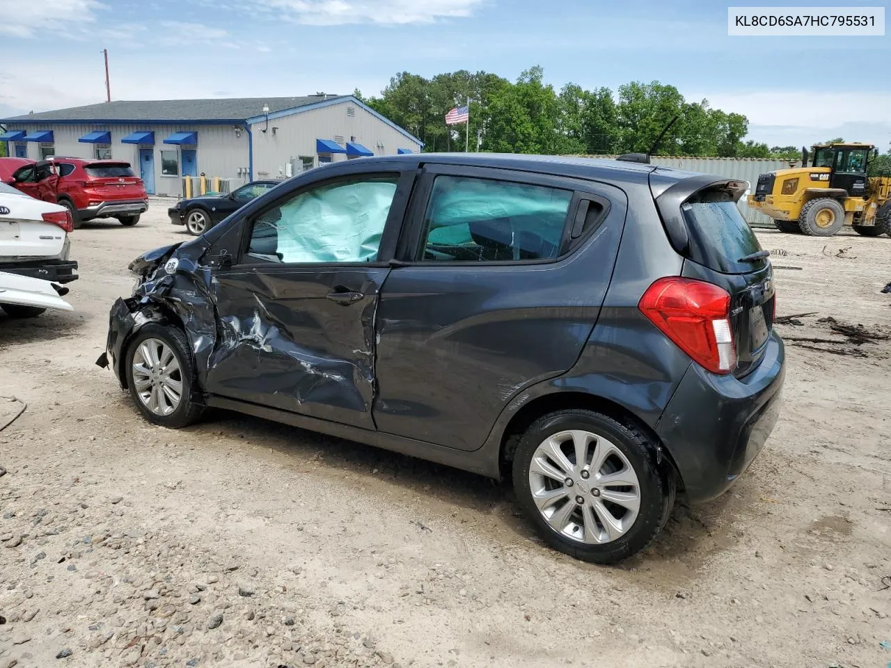 2017 Chevrolet Spark 1Lt VIN: KL8CD6SA7HC795531 Lot: 49741894