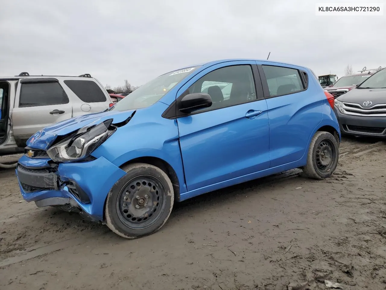 2017 Chevrolet Spark Ls VIN: KL8CA6SA3HC721290 Lot: 54197574