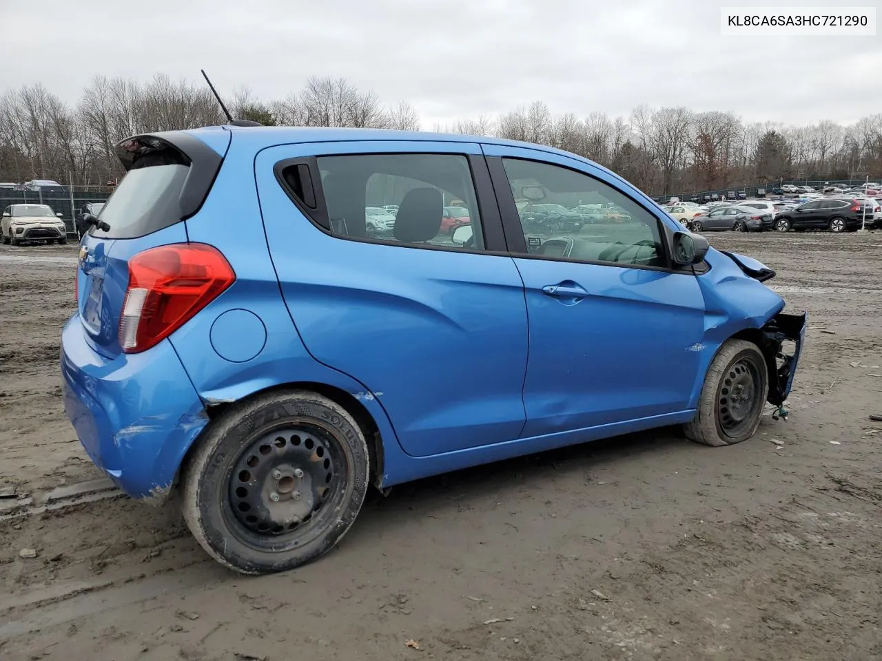 2017 Chevrolet Spark Ls VIN: KL8CA6SA3HC721290 Lot: 54197574