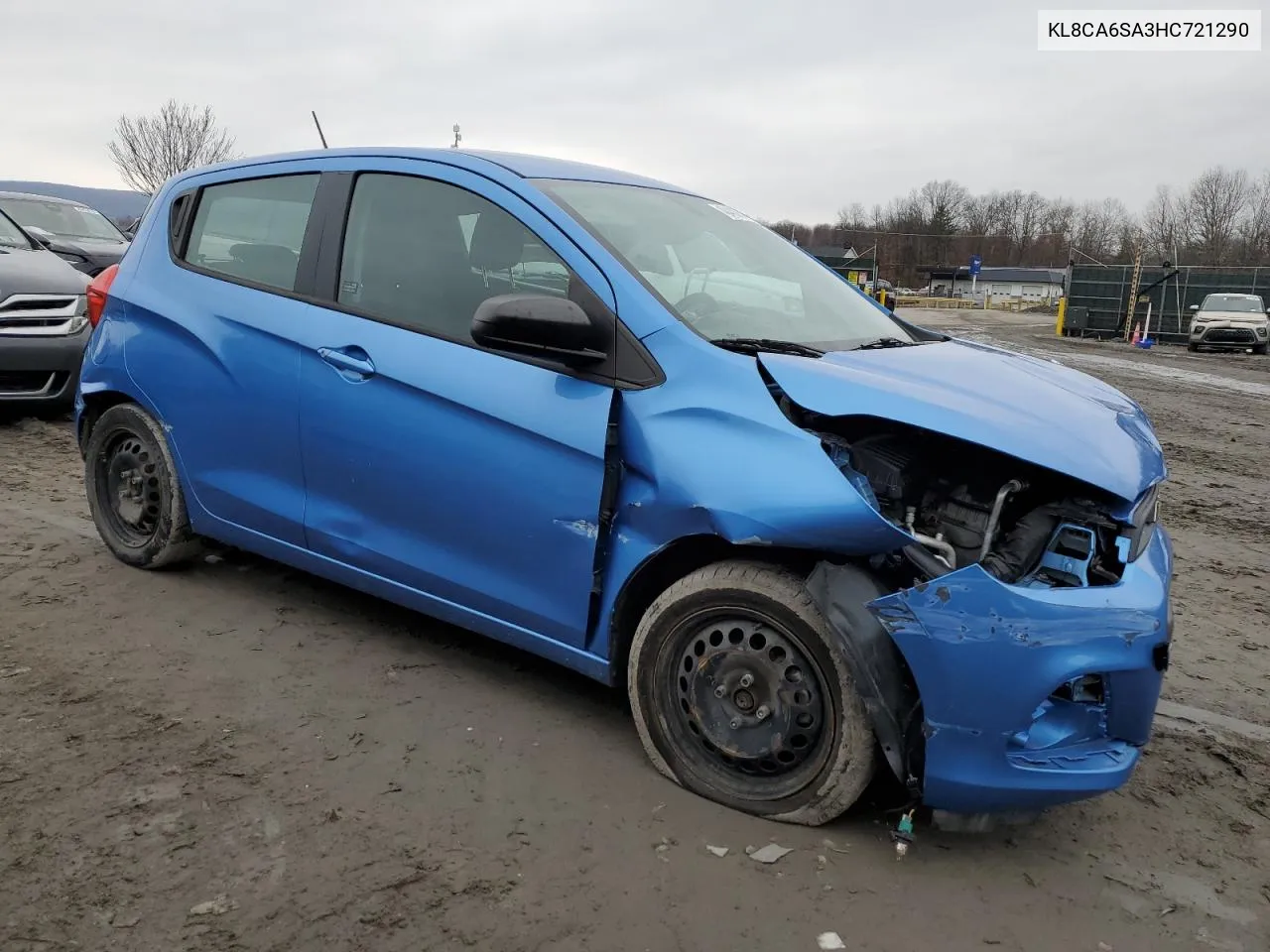 2017 Chevrolet Spark Ls VIN: KL8CA6SA3HC721290 Lot: 54197574