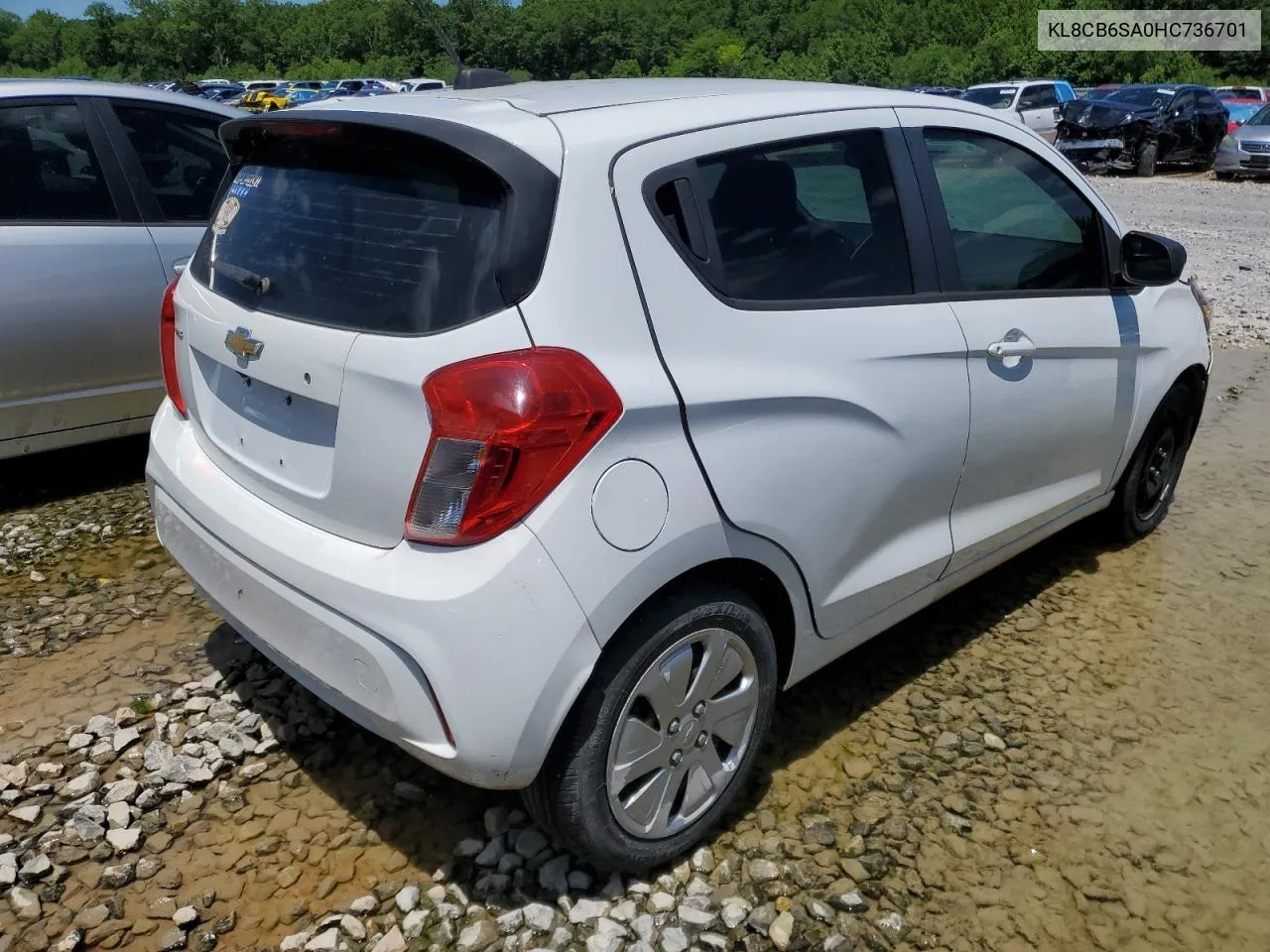 2017 Chevrolet Spark Ls VIN: KL8CB6SA0HC736701 Lot: 54414064