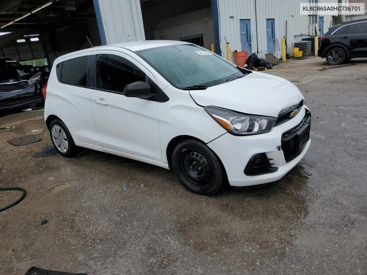 2017 Chevrolet Spark Ls VIN: KL8CB6SA0HC736701 Lot: 54414064