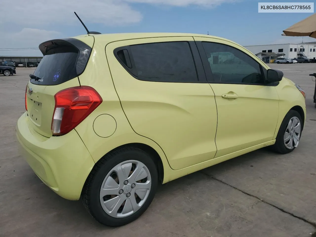 2017 Chevrolet Spark Ls VIN: KL8CB6SA8HC778565 Lot: 56759434