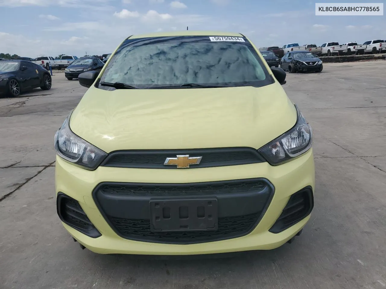 KL8CB6SA8HC778565 2017 Chevrolet Spark Ls