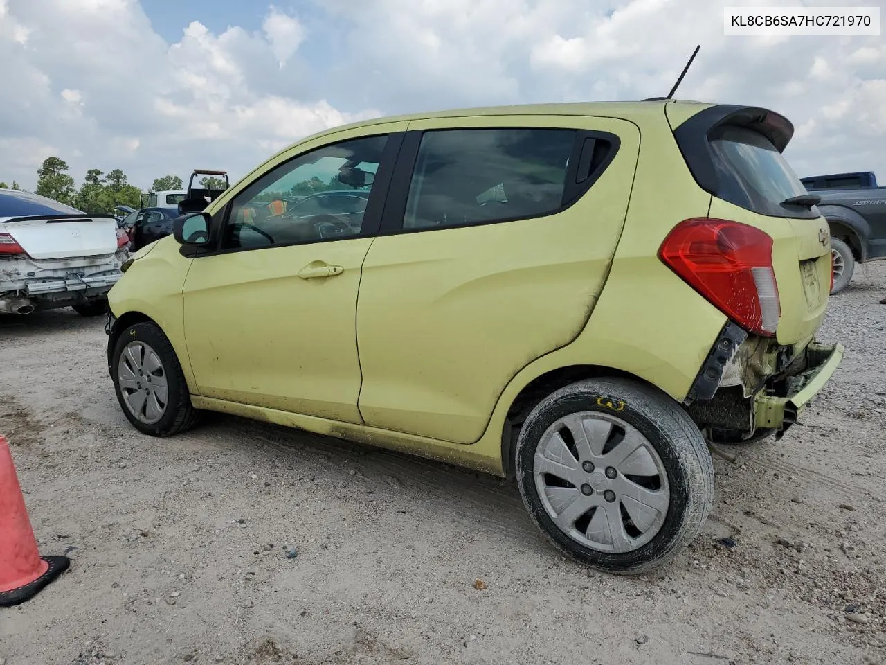 2017 Chevrolet Spark Ls VIN: KL8CB6SA7HC721970 Lot: 57543174