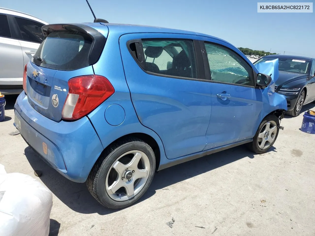 2017 Chevrolet Spark Ls VIN: KL8CB6SA2HC822172 Lot: 58387724