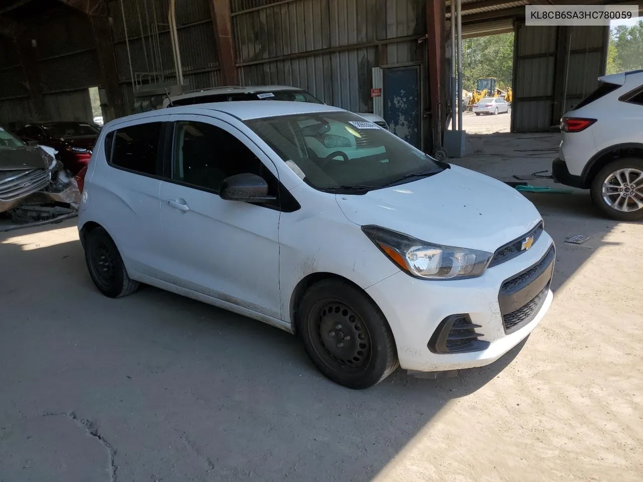 2017 Chevrolet Spark Ls VIN: KL8CB6SA3HC780059 Lot: 58965504