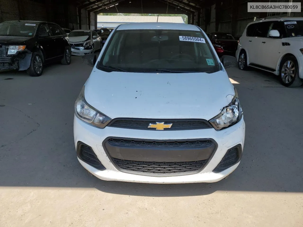 2017 Chevrolet Spark Ls VIN: KL8CB6SA3HC780059 Lot: 58965504