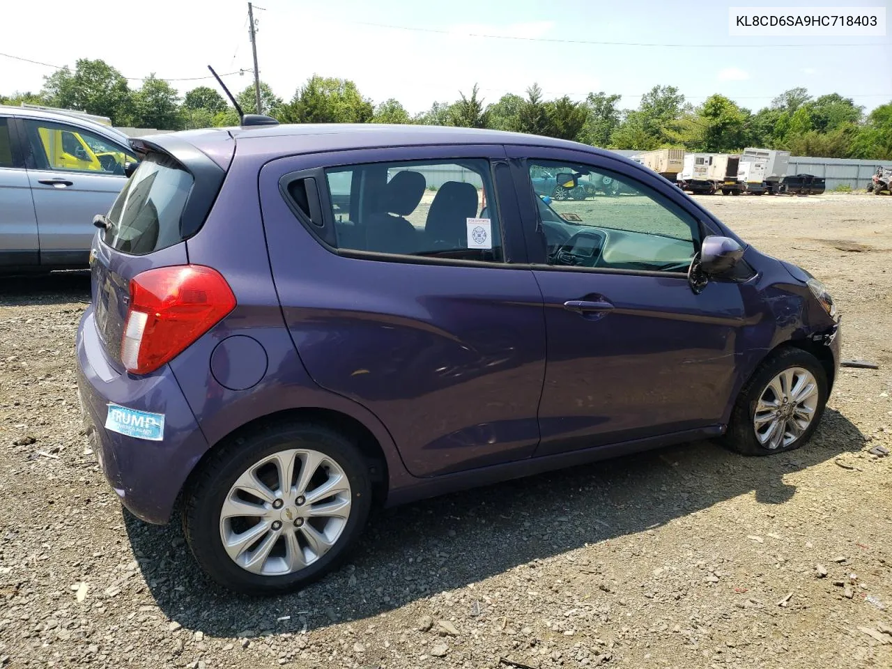 2017 Chevrolet Spark 1Lt VIN: KL8CD6SA9HC718403 Lot: 59095874