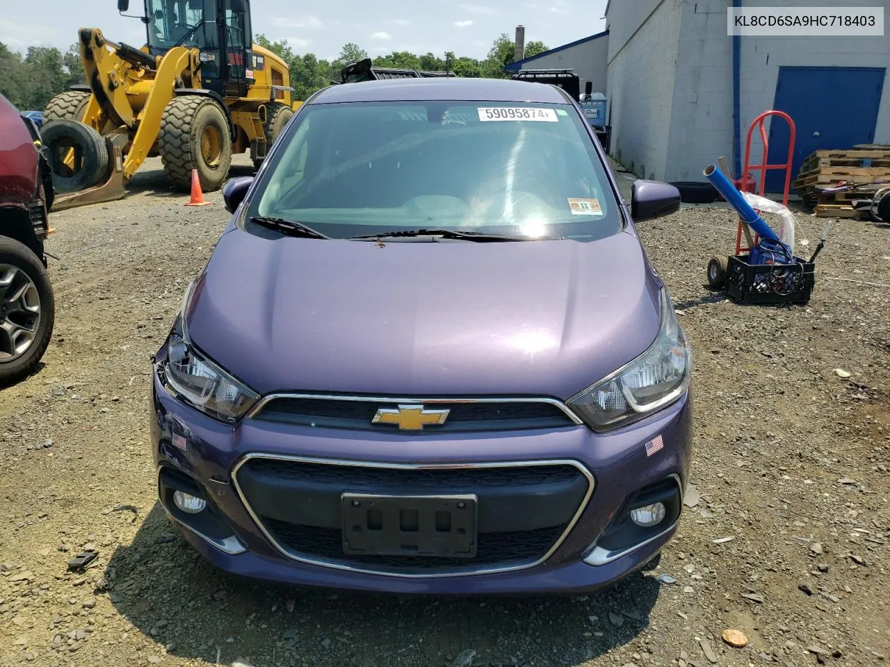 2017 Chevrolet Spark 1Lt VIN: KL8CD6SA9HC718403 Lot: 59095874