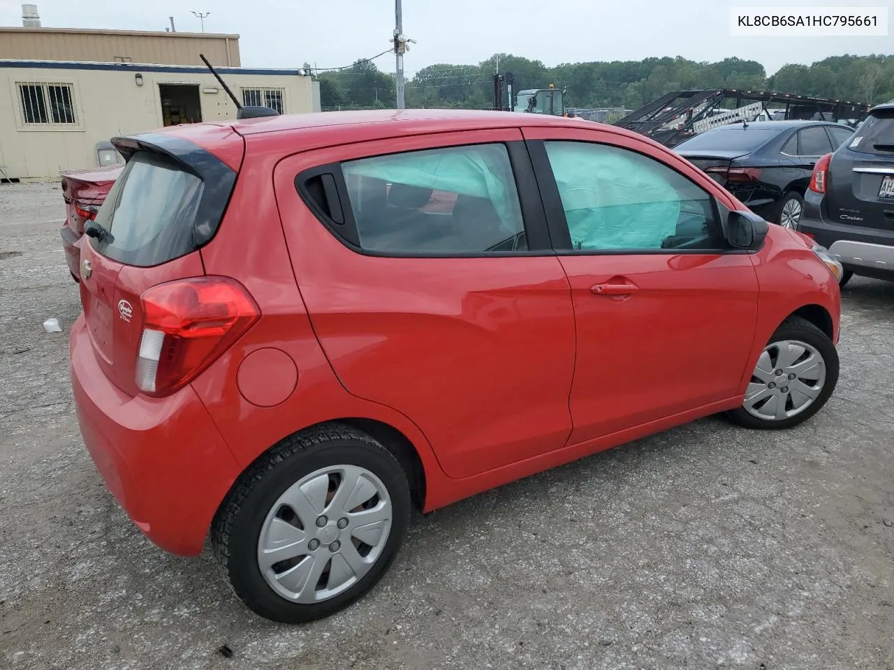 2017 Chevrolet Spark Ls VIN: KL8CB6SA1HC795661 Lot: 62945284