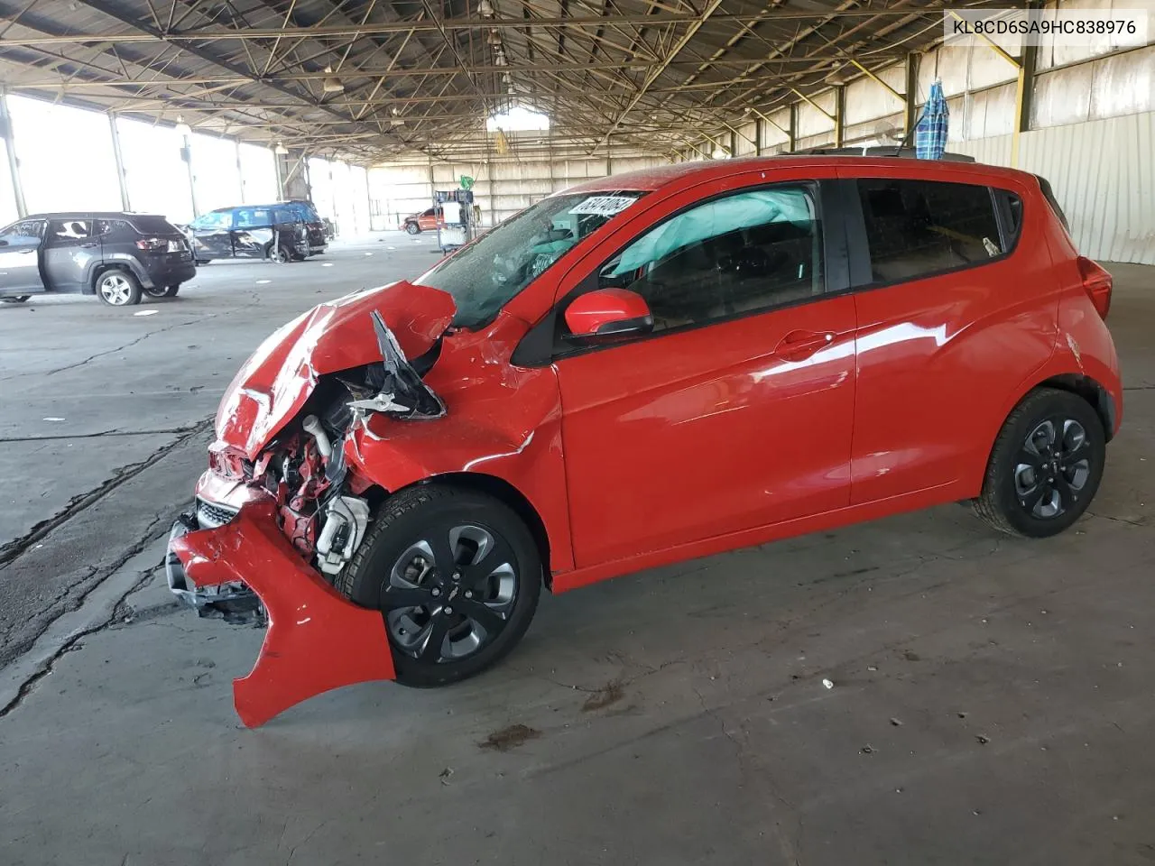 2017 Chevrolet Spark 1Lt VIN: KL8CD6SA9HC838976 Lot: 63474064