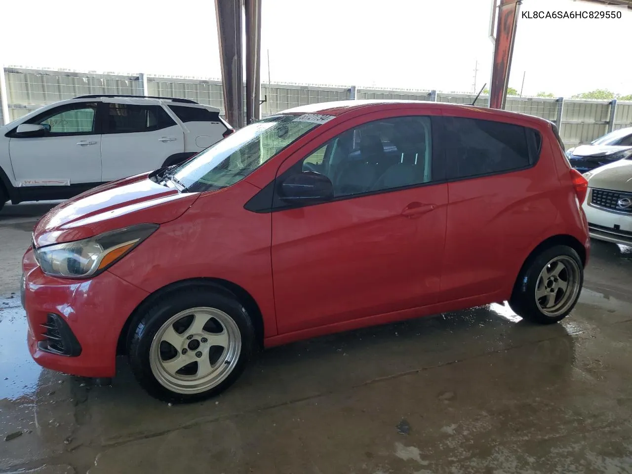 2017 Chevrolet Spark Ls VIN: KL8CA6SA6HC829550 Lot: 63721794