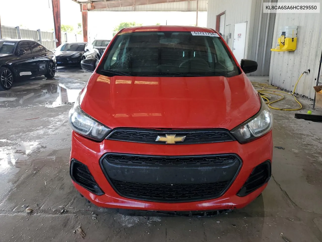 2017 Chevrolet Spark Ls VIN: KL8CA6SA6HC829550 Lot: 63721794