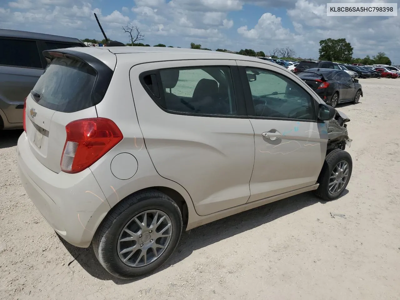 2017 Chevrolet Spark Ls VIN: KL8CB6SA5HC798398 Lot: 64237914