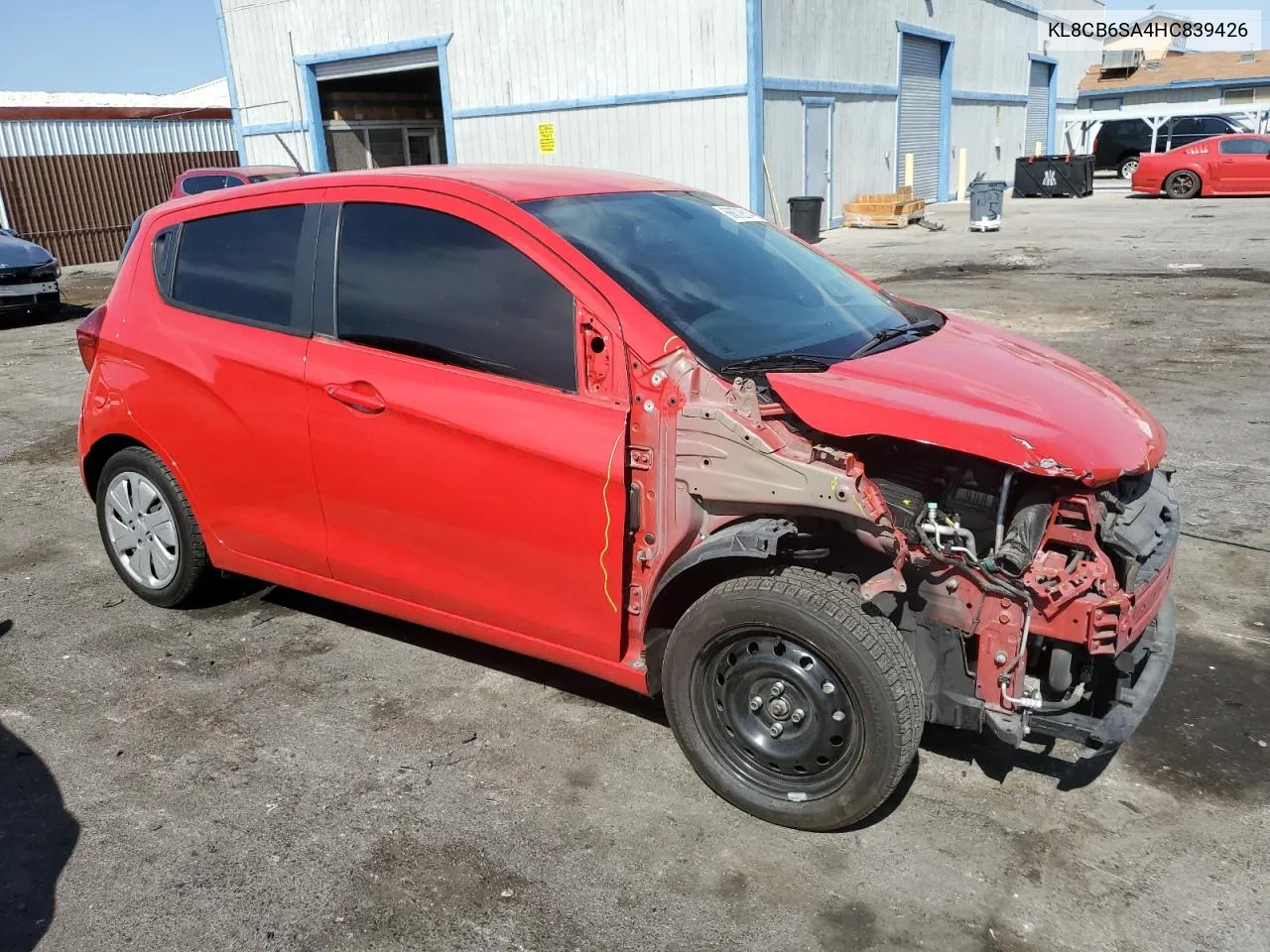 2017 Chevrolet Spark Ls VIN: KL8CB6SA4HC839426 Lot: 66872614