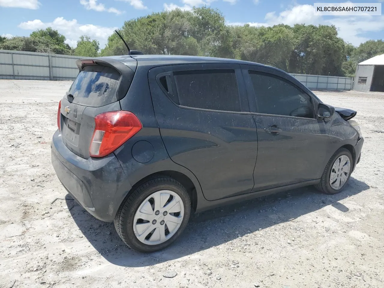 2017 Chevrolet Spark Ls VIN: KL8CB6SA6HC707221 Lot: 67567554