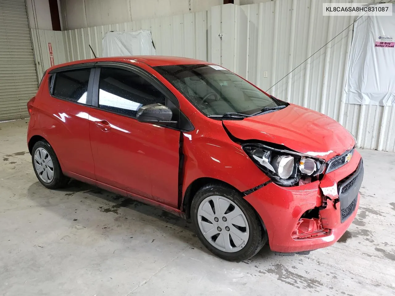 2017 Chevrolet Spark Ls VIN: KL8CA6SA8HC831087 Lot: 67871754