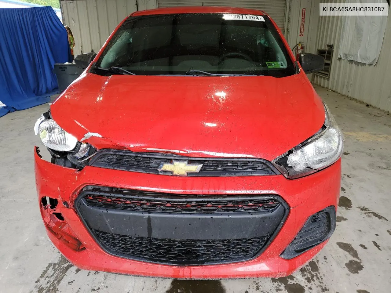 2017 Chevrolet Spark Ls VIN: KL8CA6SA8HC831087 Lot: 67871754