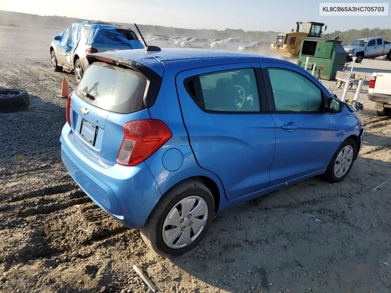 2017 Chevrolet Spark Ls VIN: KL8CB6SA3HC705703 Lot: 68682784