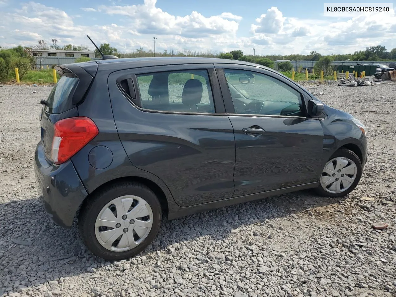 2017 Chevrolet Spark Ls VIN: KL8CB6SA0HC819240 Lot: 68847984