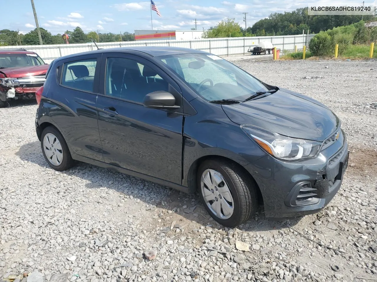 2017 Chevrolet Spark Ls VIN: KL8CB6SA0HC819240 Lot: 68847984