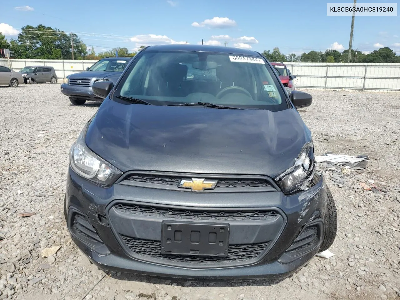 KL8CB6SA0HC819240 2017 Chevrolet Spark Ls