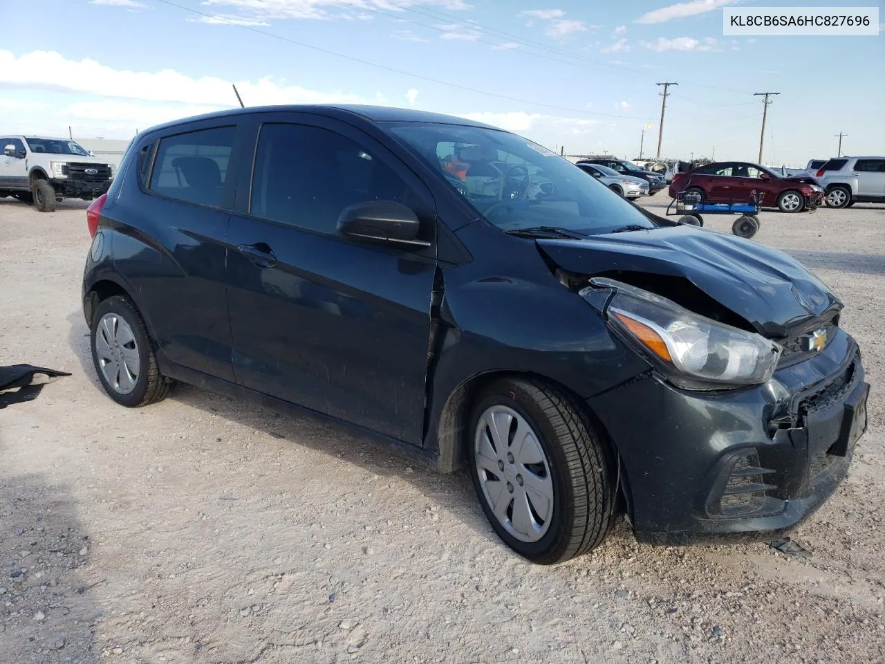 2017 Chevrolet Spark Ls VIN: KL8CB6SA6HC827696 Lot: 68884784