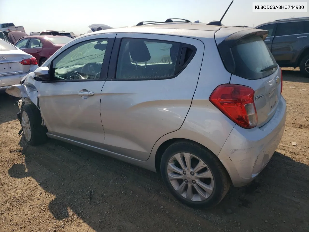 2017 Chevrolet Spark 1Lt VIN: KL8CD6SA8HC744930 Lot: 68984634